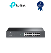 TP-LINK TL-SF1016DS - Switch no administrable con 16 puertos Fast Ethernet  diseñado