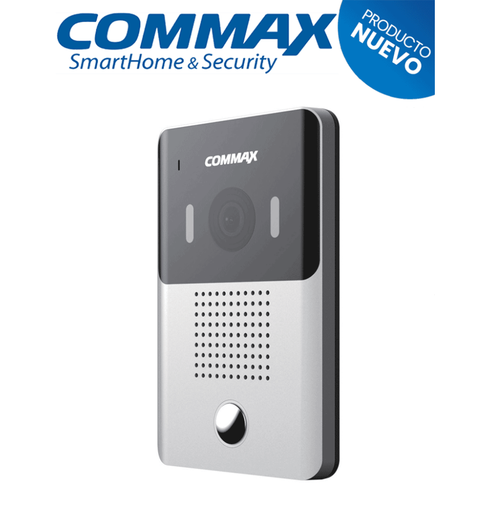 COMMAX DRC4Y - Frente de calle compatible con monitores Commax por conexión a 4 hilos