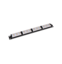 SAXXON P19748N5 - Patch Panel 48 puertos / CAT 5E / 19 Pulgadas / Montaje en rack / 2