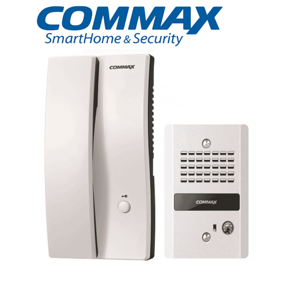 COMMAX DP2SDR2GN - Kit de interfon con frente de calle y auricular conexión a 2 hilos