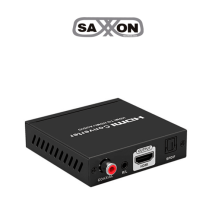 SAXXON LKV3061 - Convertidor de Audio HDMI/ Soporta Extracción de Video y Audio/ Cone