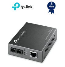 TP-LINK MC200CM - Convertidor de Fibra Óptica Multimodo con 1 puerto RJ45 10/100/1000