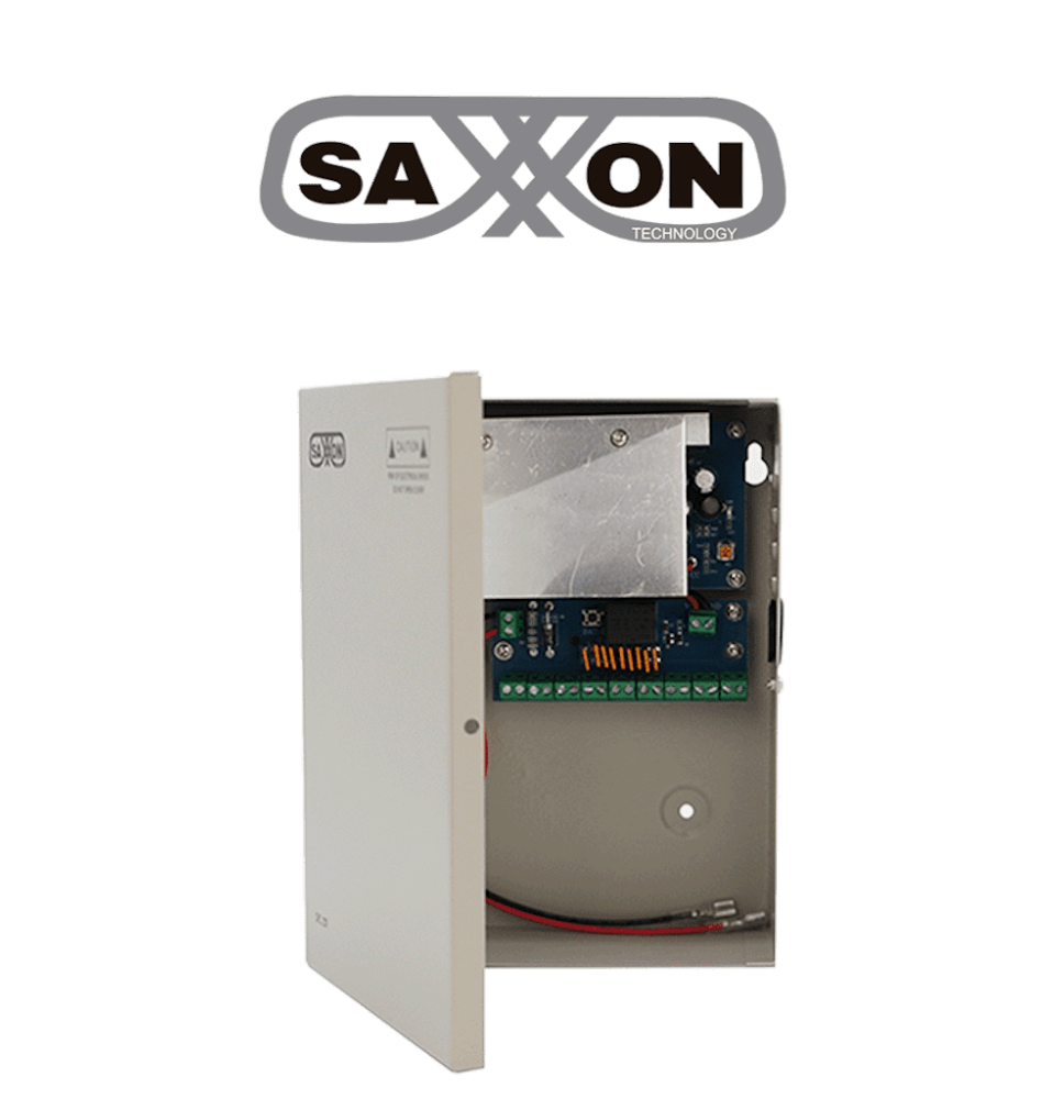 SAXXON SX10A9CHB - Fuente de Poder Profesional 12 VCD / 10 Amperes / 9 Canales / 1.1