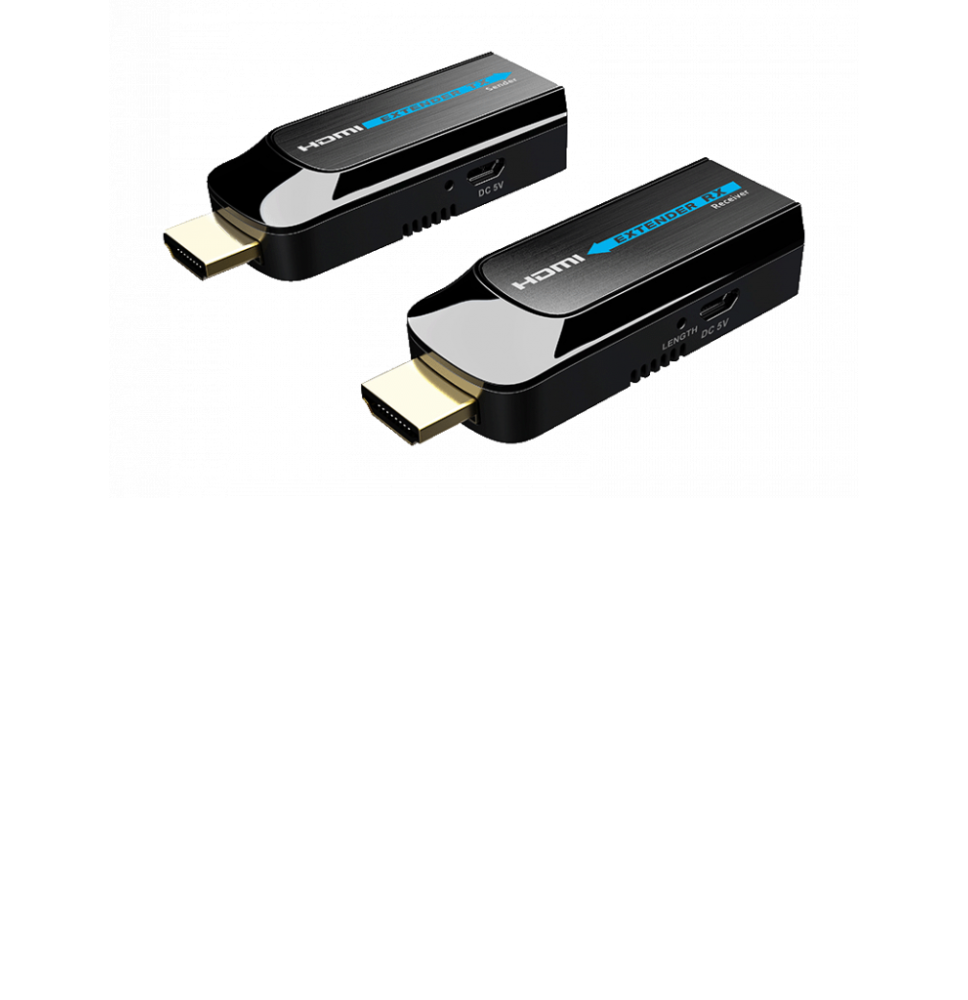 SAXXON LKV372S- Kit mini extensor  HDMI/ Cable UTP recomendado CAT 6/ 6A/  1080p / 50