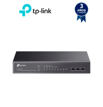 TP-LINK TL-SF1008LP -  Switch PoE no administrable con 8 puertos Fast Ethernet  inclu