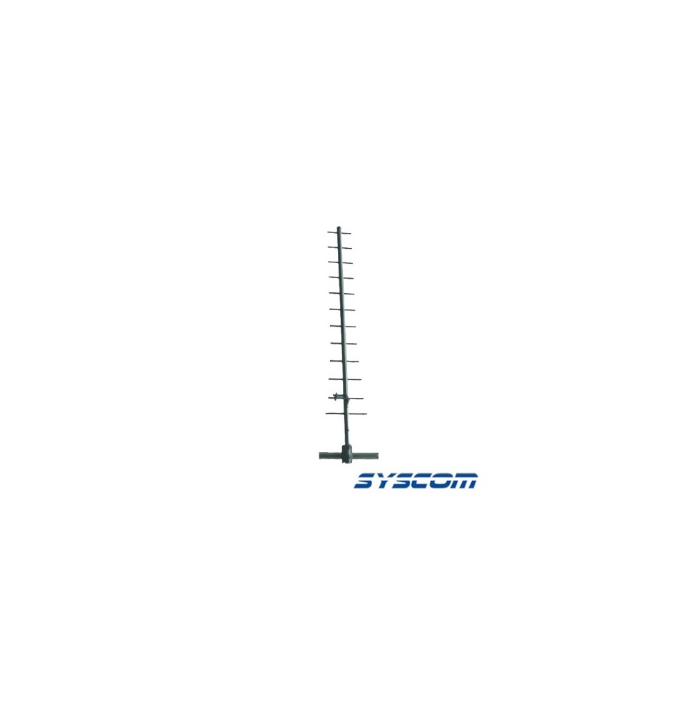 Syscom SD45012 SD-45012 Antena Base UHF Direccional Rango de Frecuencia 440 - 470 MHz