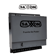 SAXXON ENERGIA PSU1208A - Fuente de poder Regulable Metálica/ Conexión de Hasta 8 Can