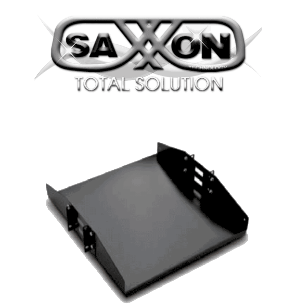 SAXXON 70140202- Charola doble cara para rack/ 19 pulgadas (48.26 cm)/ 2 UR/ Soporta