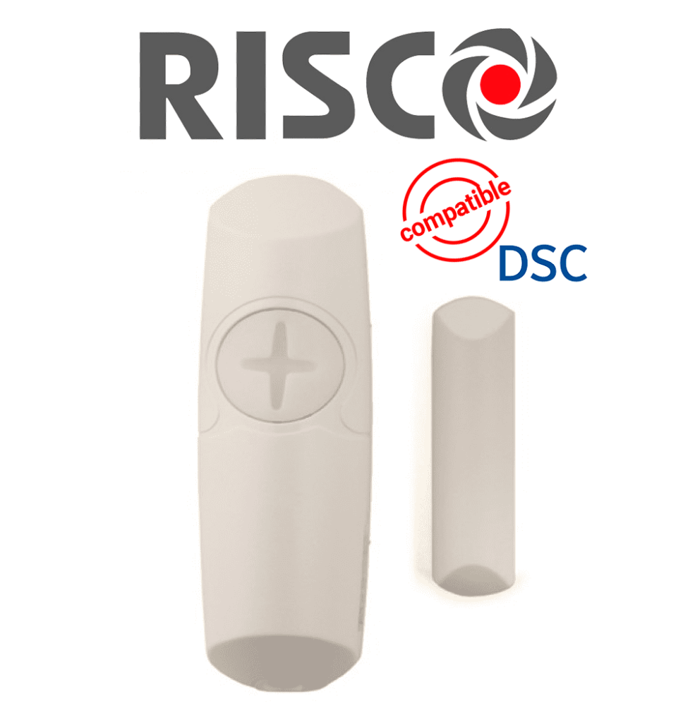 RISCO RK601SM0000C-SHOCKTEC PLUS Sensor De Impacto Digital Con Contacto Magnético / C