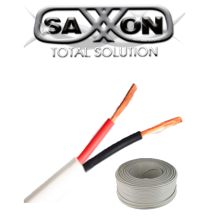 SAXXON OWAC2305JF- Cable de alarma de 2 conductores/ CCA/ Calibre 22 AWG/ 305 metros/