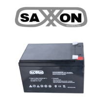 SAXXON CBAT12AH - Bateria de respaldo de 12 volts libre de mantenimiento y facil inst