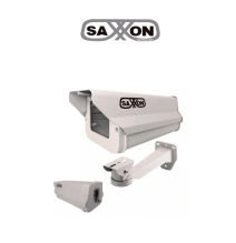 SAXXON HO605SHK - Kit de gabinete blanco tipo FLIP OPEN y brazo / Tipo corto / 25 CM