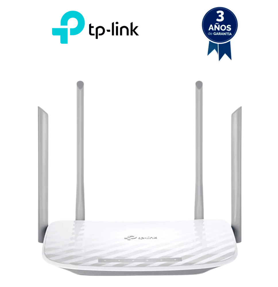 TP-LINK Archer C20W - Ruteador WiFi AC de 733Mbps con 1 puerto WAN RJ45 Fast Etherne