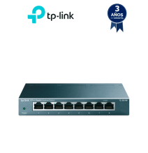 TP-LINK TL-SG108 - Switch Gigabit no administrable de 8 puertos 10/100/1000 Mbps. TPL