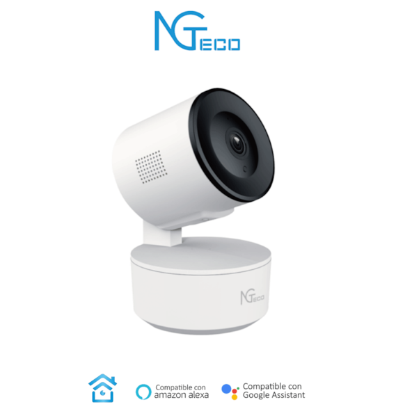 NGTECO NGC2301 - Cámara PT WiFi / 1080p / Distancia IR 5 metros / Detección de movimi