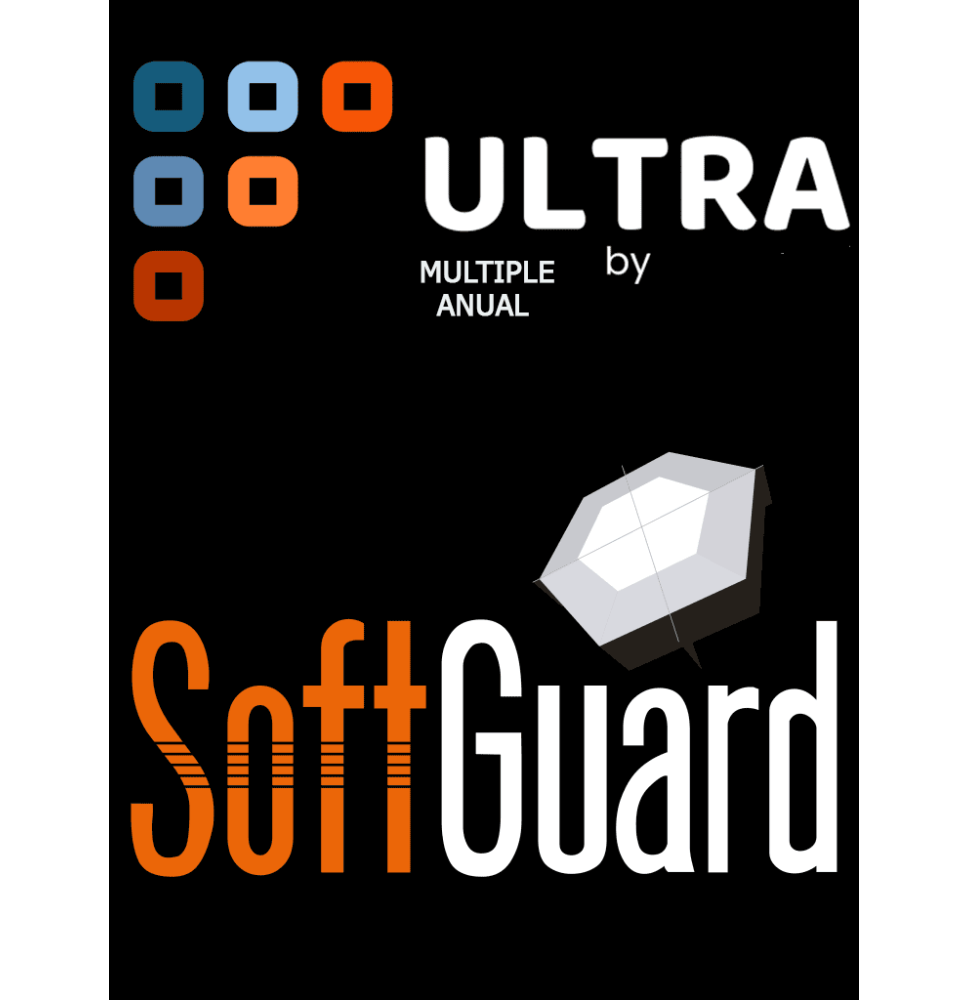 Softguard Ultra Multiple Anual -  Suite de módulos  aplicaciones celulares y servicio