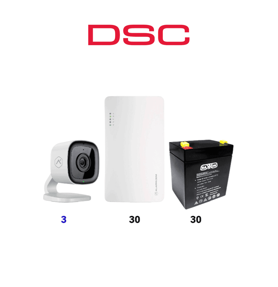 DSC SEM300 30 PACK - Paquete de 30 Comunicadores SEM300  Comunicador Dual  SIM/ IP pa