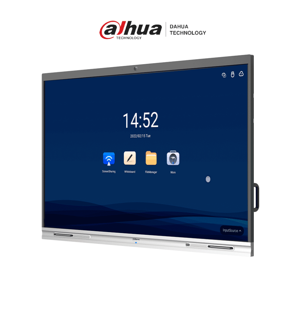 DAHUA DHI-LCH75-MC410-B - Pantalla interactiva 4K/UHD de 75 con tecnología táctil y A