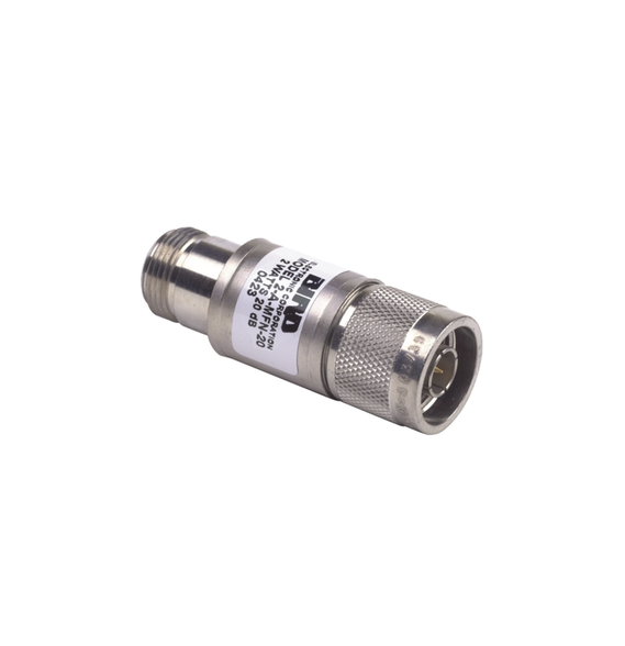 BIRD TECHNOLOGIES 2AMFN20 2AMFN-20 Atenuador en Línea de 20 dB 2 W. Máximo CD-4 GHz C