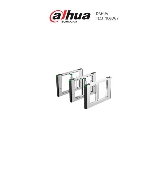 Dahua DHI-ASGB210Y-L Swing Barrier Izquierda/ Desbloqueo Rápido/ Cortina de Luz IR/ S