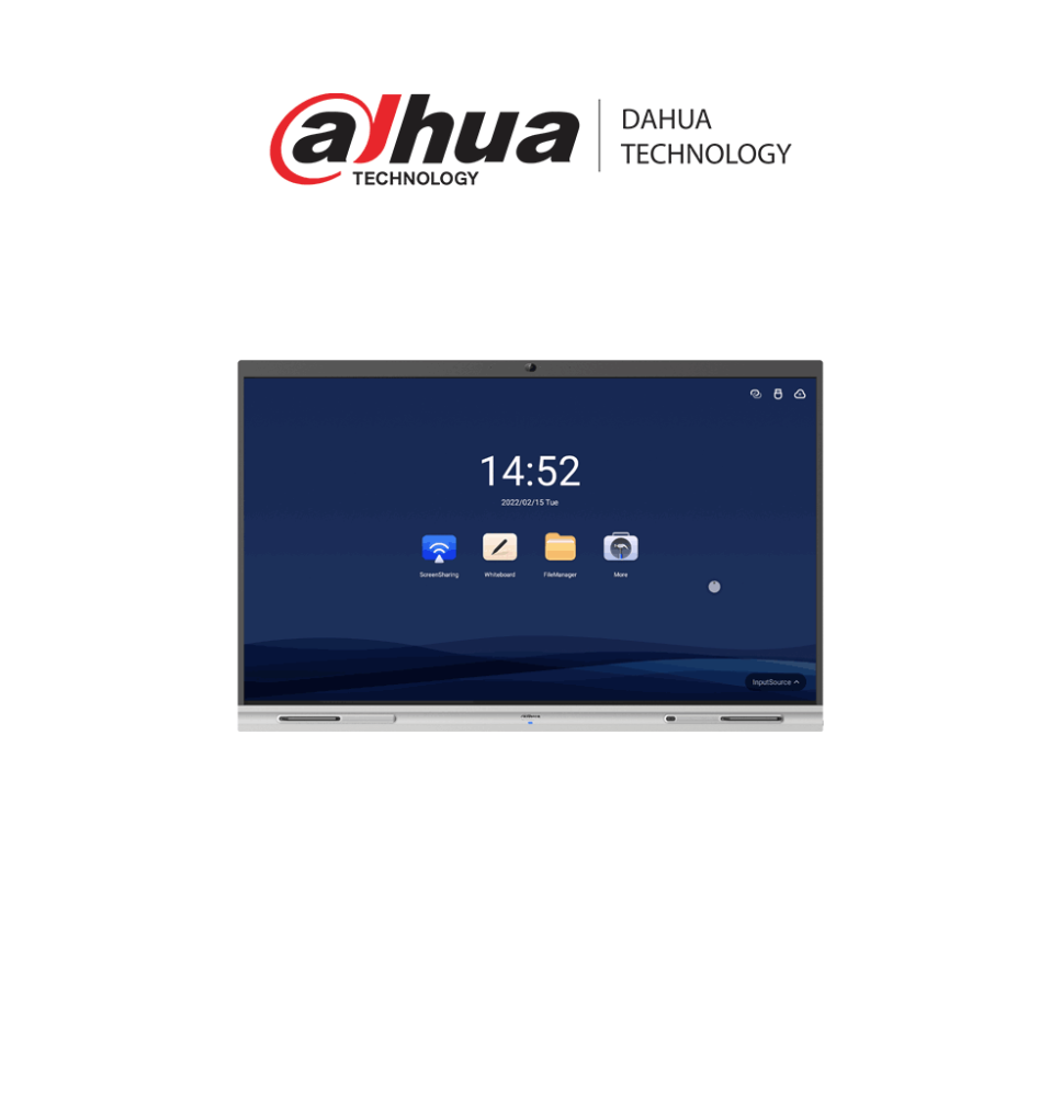 DAHUA DHI-LCH65-MC410-B - Pantalla Interactiva 4k/UHD/ 65 Pulgadas/ Touch/ Android/ R