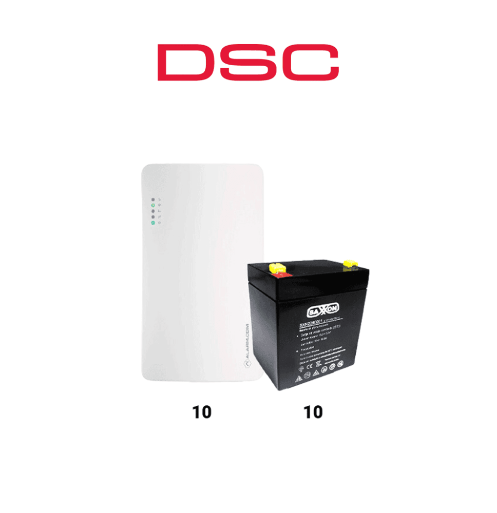 DSC SEM300 10 PACK - Paquete de 10 Comunicadores SEM300  Comunicador Dual  SIM/ IP pa