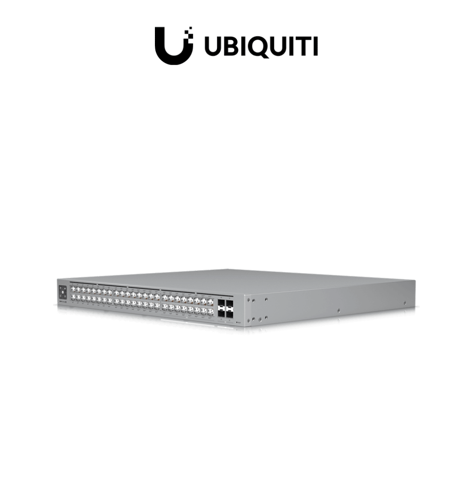 UBIQUITI USW-PRO-MAX-48-POE - Switch UniFi con funciones capa 3  48 puertos (16 puert