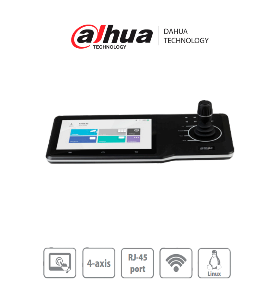 DAHUA NKB5000-F - Teclado Controlador de Red HD/ Control de PTZs  DVRs  NVRs e IPC/ 4