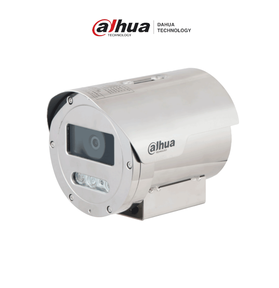 DAHUA DH-ECA3A1404N-HNRXB - Cámara IP antiexplosión de 4 MP con zoom óptico 4x  H.265