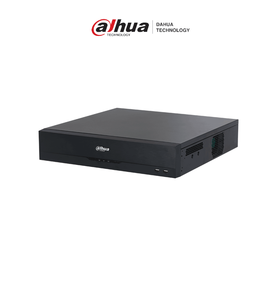 DAHUA DHI-NVR5832-16P-EI -NVR de 32 canales IP 4K con 16 puertos PoE y 8 puertos ePoE