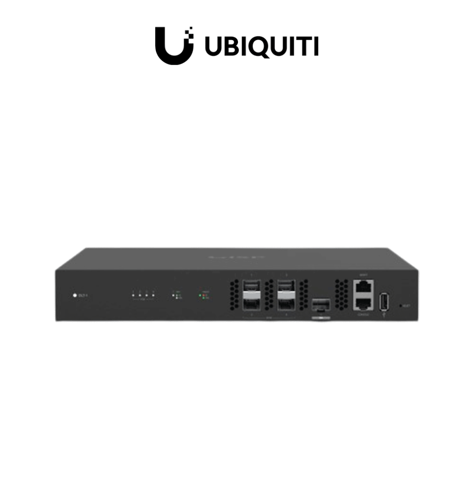 UBIQUITI UF-OLT-4	- Terminal de línea óptica para hasta 512 ONUs concurrentes  con 4