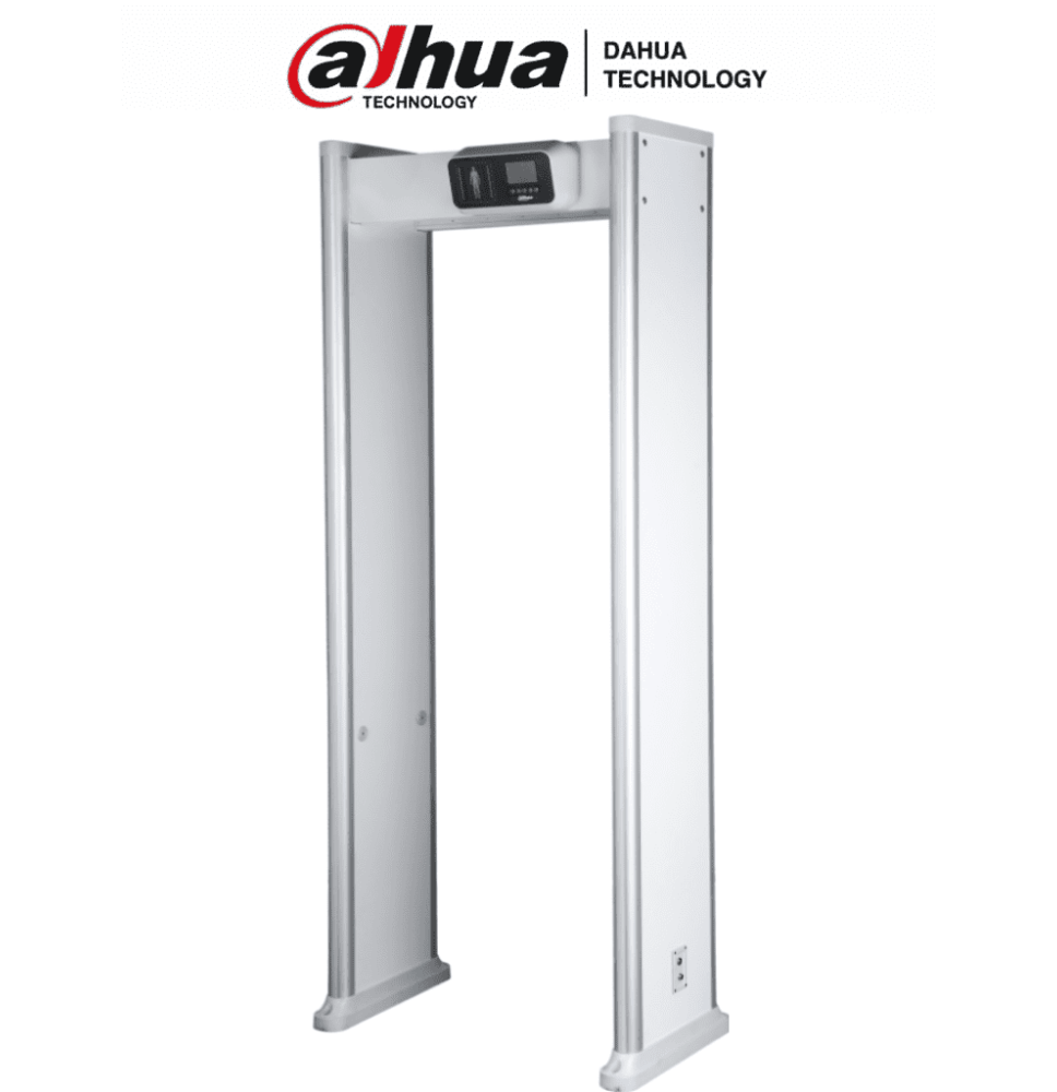 DAHUA ISC-D118 - Arco Detector de Metales con 18 Zonas de Detección. Pantalla LCD de