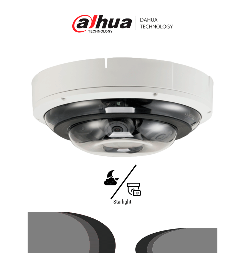 DAHUA IPC-PDBW5831-B360 - Cámara IP Domo Multisensor Panorámico con 4 sensores de 2M DAHUA IPC-PDBW5831-B360 - Cámara IP Domo Multisensor Panorámico con 4 sensores de 2M