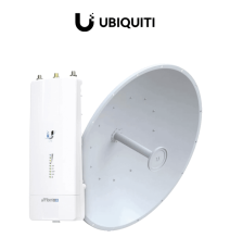 Ubiquiti AF-5XHD-34-S45 -  Kit AirFiber con Radio AF-5XHD y Antena AirFiber de 34 dBi