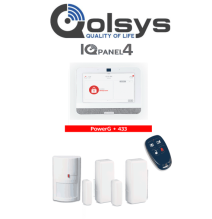 QOLSYS IQ4 PACK - Paquete de Alarma IQPanel4 de Qolsys incluye Panel Autocontenido  c