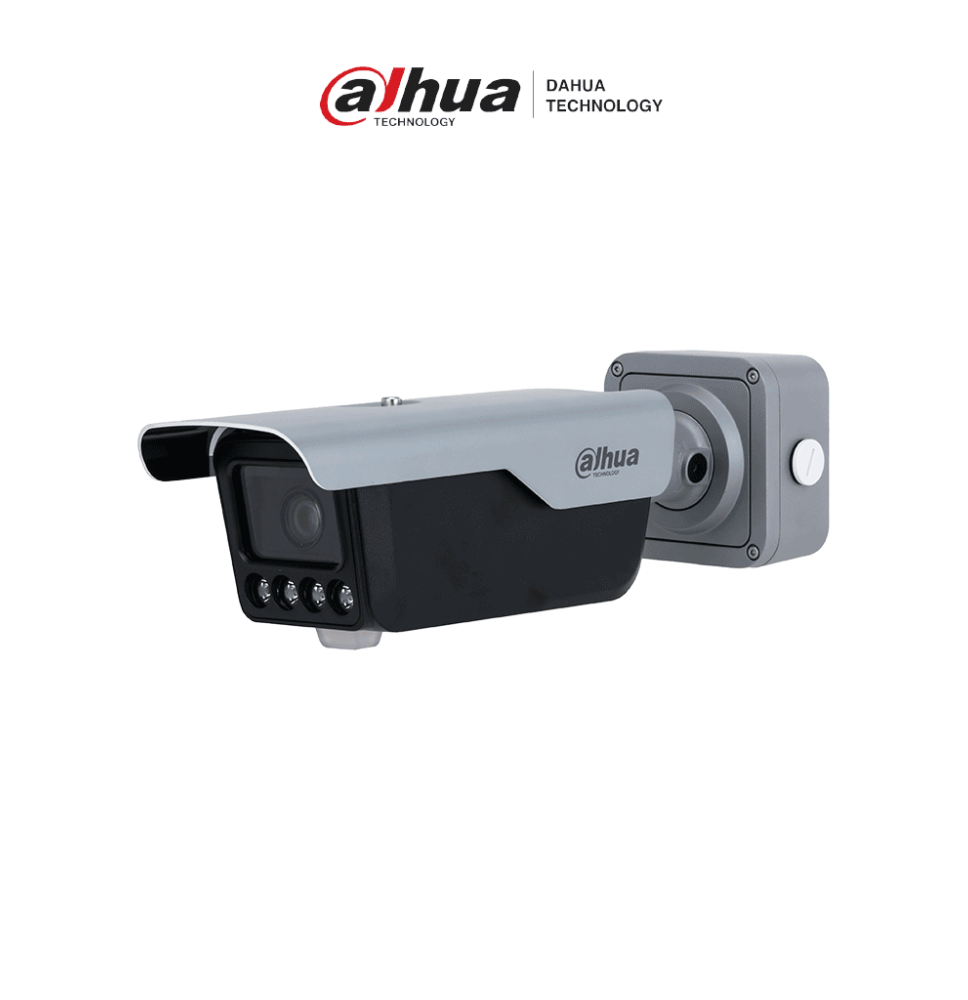 DAHUA DHI-ITC413-PW4D-Z1 - Cámara IP LPR 4 MP con lente motorizado 2.7-12mm y 4 ilumi