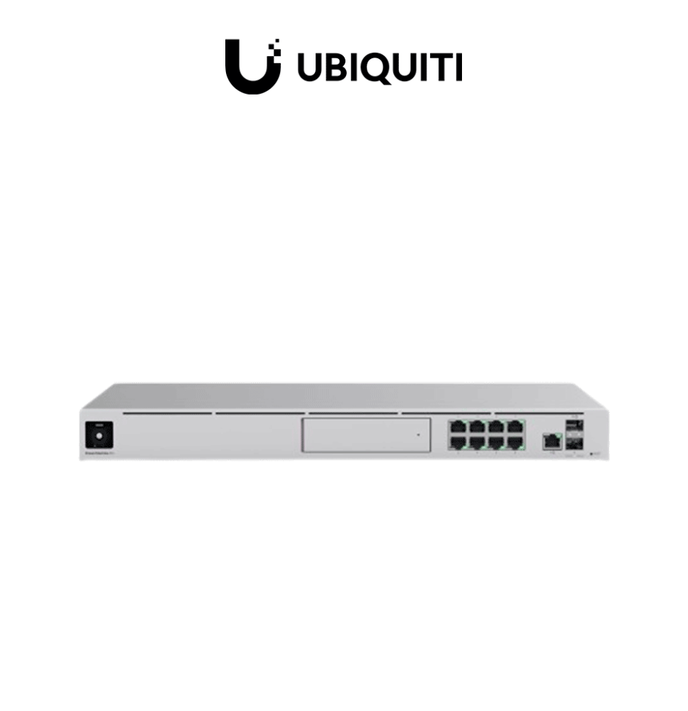 UBIQUITI UDM-PRO - UniFi Dream Machine Pro con 1 puerto WAN 10G SFP+  switch de 8 pue