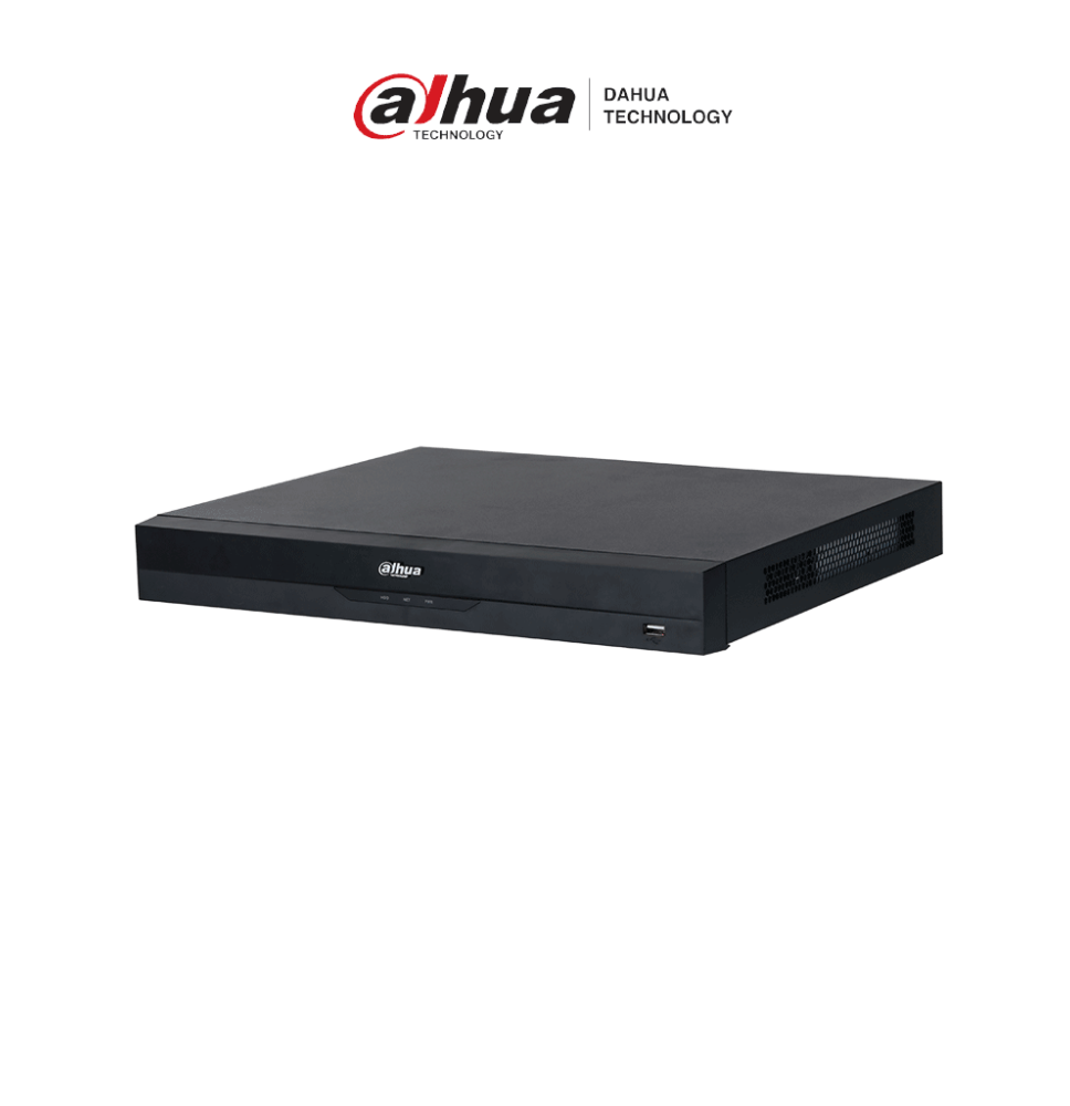 DAHUA NVR5216-8P-EI - NVR IP con tecnología Acupick y WizSense 16 canales 1U con 8 Po