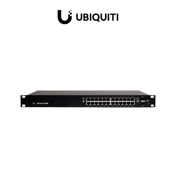 UBIQUITI ES-24-250W - Edge Switch Gigabit PoE 250W de capa 2 administrable con 24 pue