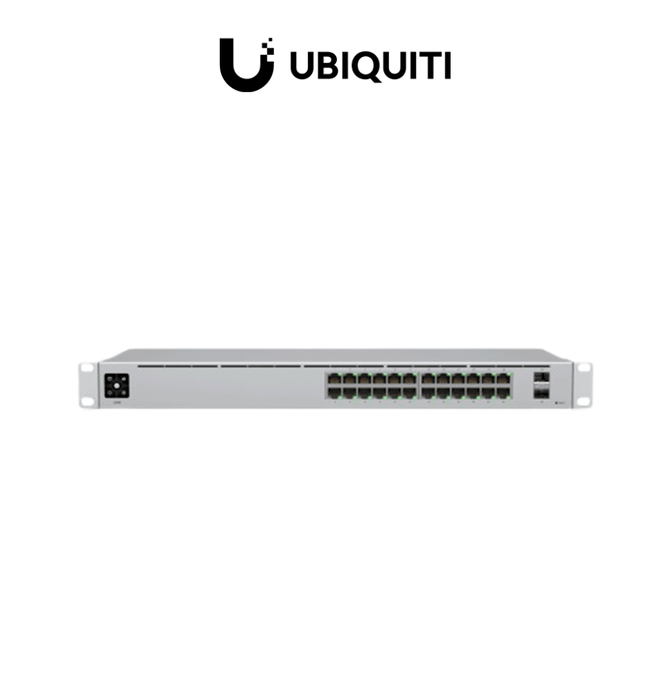 UBIQUITI USW-24-POE UniFi Switch Gen2  Capa 2 de 24 puertos (16 PoE 802.3af/at + 8 Gi