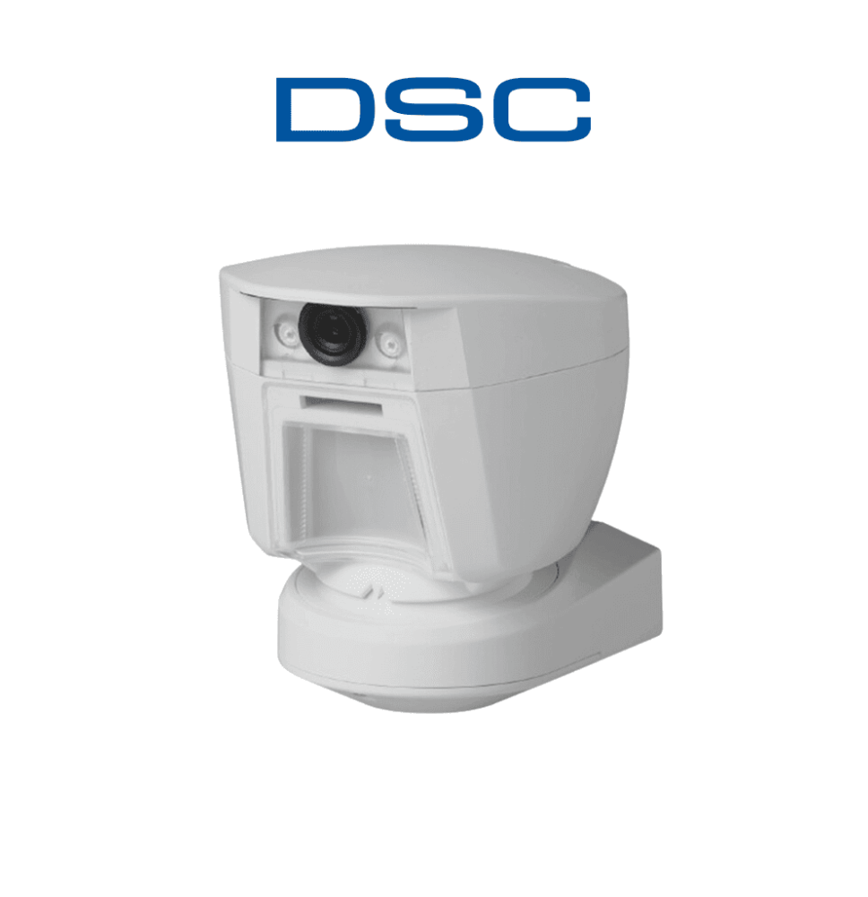 DSC PG9944 - Detector de movimiento con cámara de fotograma exterior Inalámbrico Powe