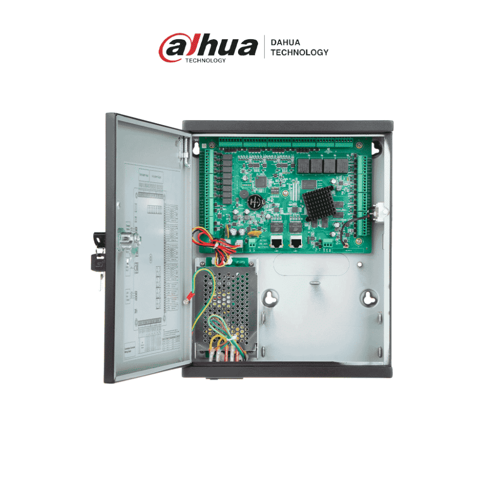 DAHUA ASC2204C-H - Control de acceso TCP/IP  avanzado que gestiona 4 puertas con 4 le