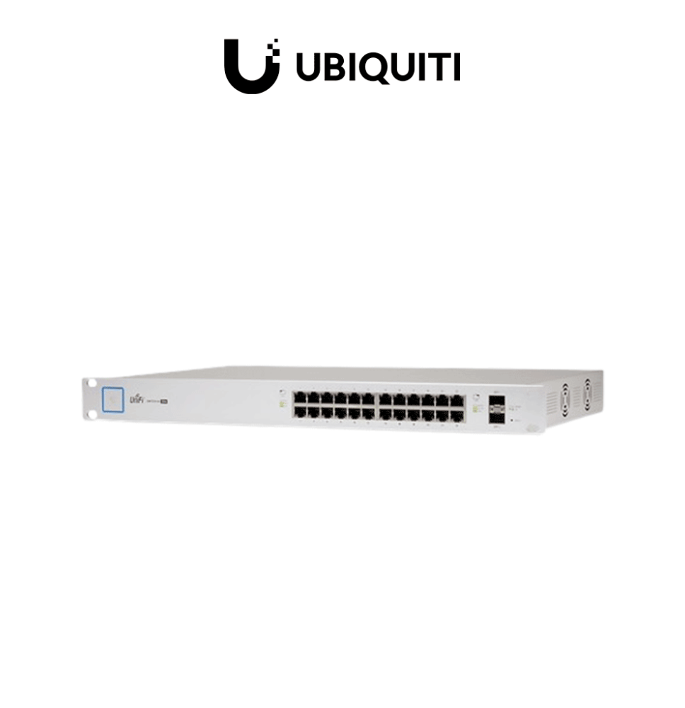 UBIQUITI US24250W - Switch UniFi Gigabit PoE con 24 puertos Ethernet Gigabit  2 puert