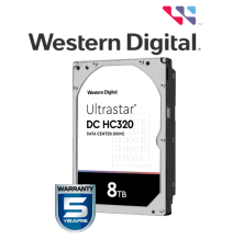 WESTERN HUS728T8TALE6L4 - Disco duro de 8 TB HC320 / Serie ULTRASTAR / Recomendado pa