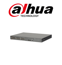 DAHUA DH-PFS4226-24GT-240 - Switch de 24 Puertos PoE Gigabit/ Administrable Capa 2/ 2