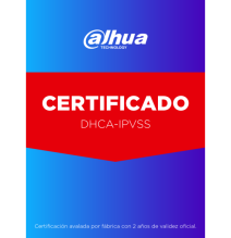 Kit para certificación Dahua DHCA-IPVSS DHT3300001 DHCAIPVSS