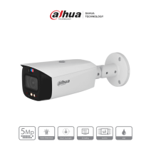 DAHUA DH-IPC-HFW3549T1-ZAS-PV - Cámara IP bullet de 5 MP /WizSense/ Lente varifocal/