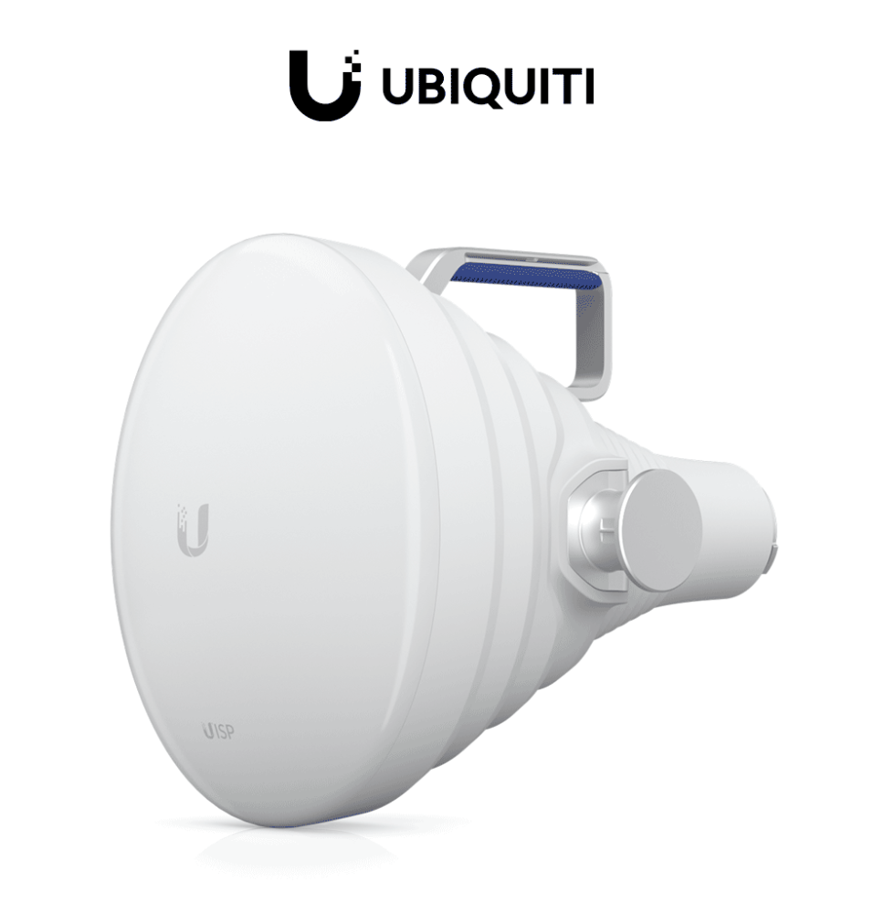 UBIQUITI UISP-HORN - Antena Sectorial 30 tipo Horn para Multipunto  19.5 dBi. Rango e