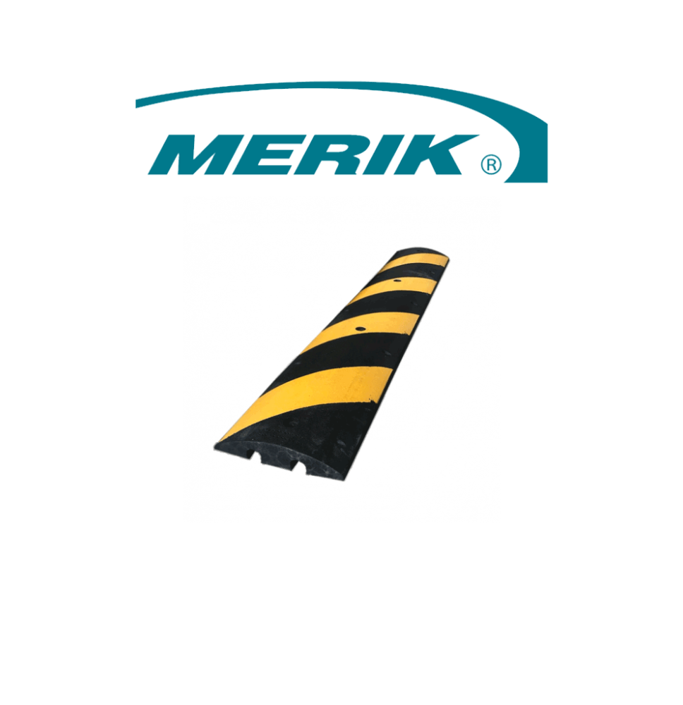 MERIK T6FT - Reductor de velocidad o tope vehicular LIFTMASTER / 100% Caucho RECICLAD