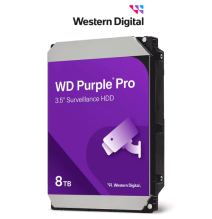 WESTERN DIGITAL WD8002PURP - Disco Duro de 8TB Purple PRO / Especial para Videovigila